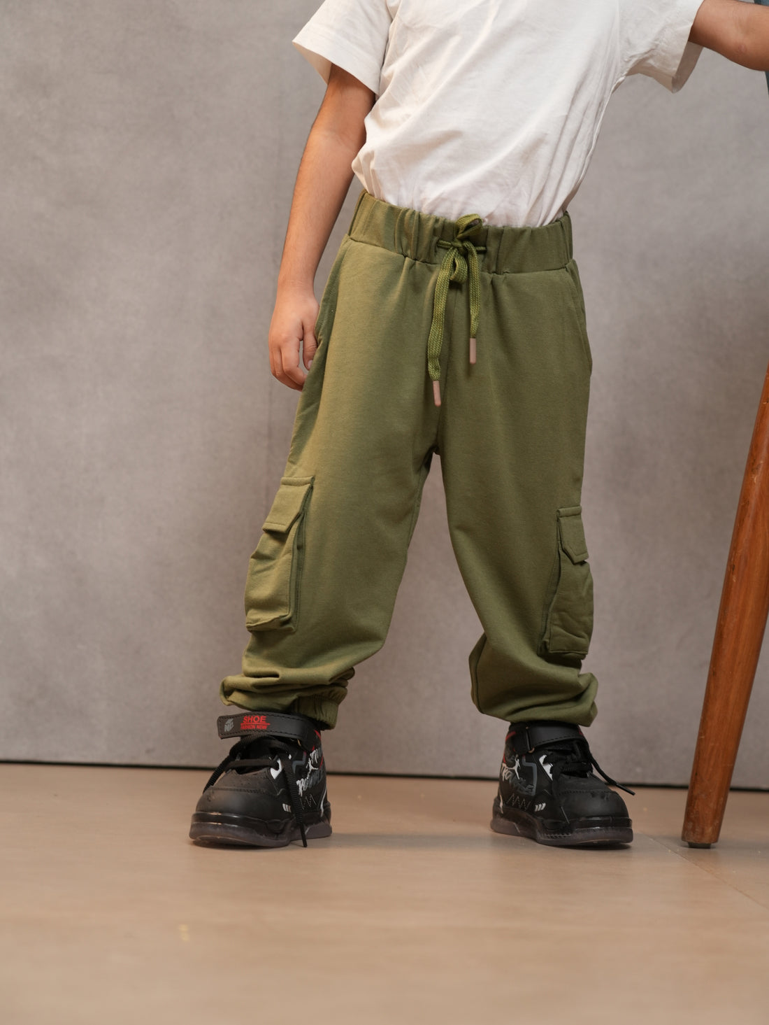 Unisex Bamboo Cargo Joggers with Side Pockets
