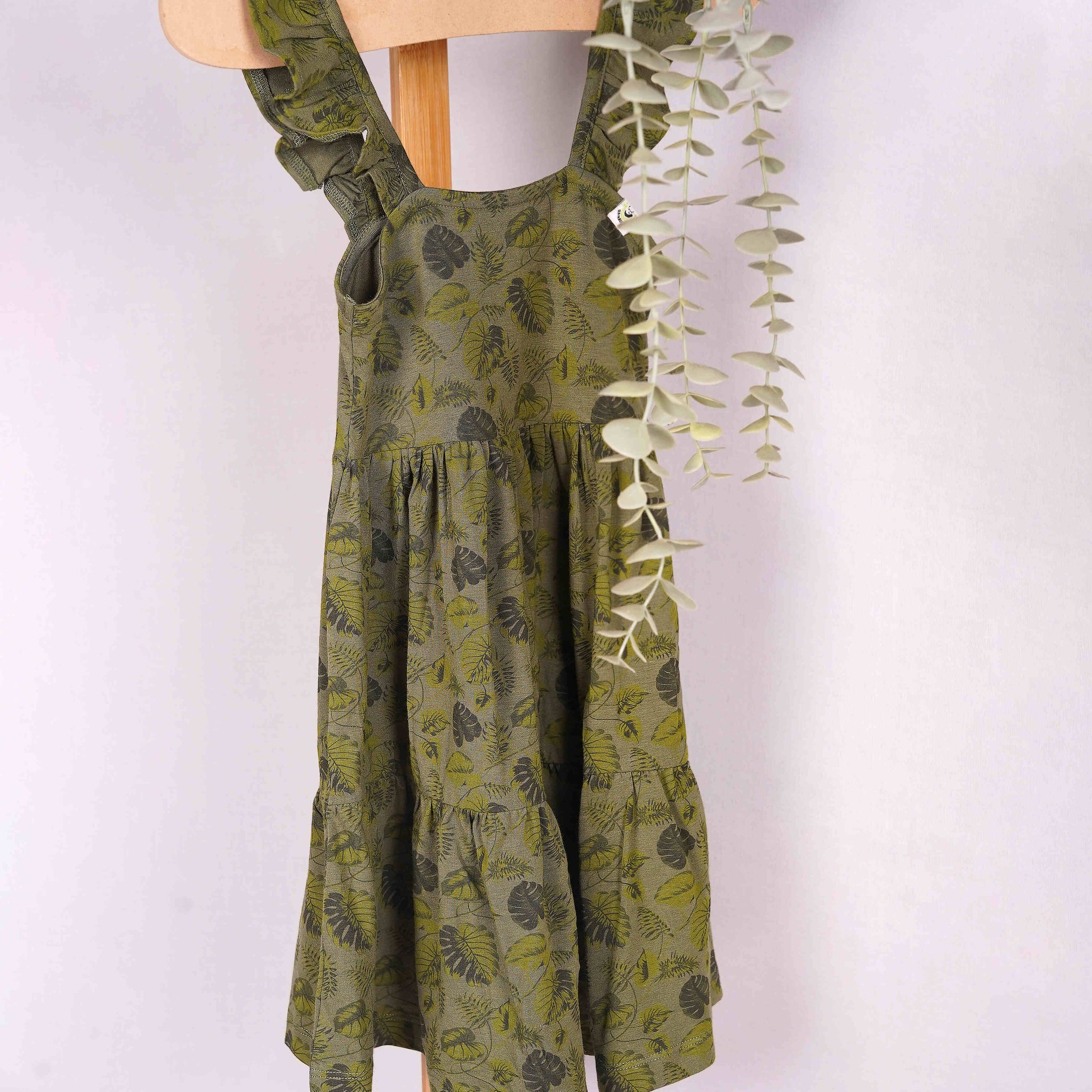 Green Leaf Dress